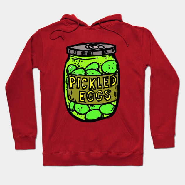 Pickled Eggs Hoodie by LiquoriceLino